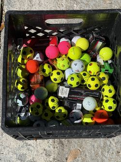New and Like New golf balls.  Callaway Nike TaylorMade Titleist $10 per dozen