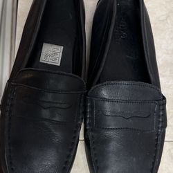 Boys Ralph Lauren Telly Leather Penny Loafer Size 6