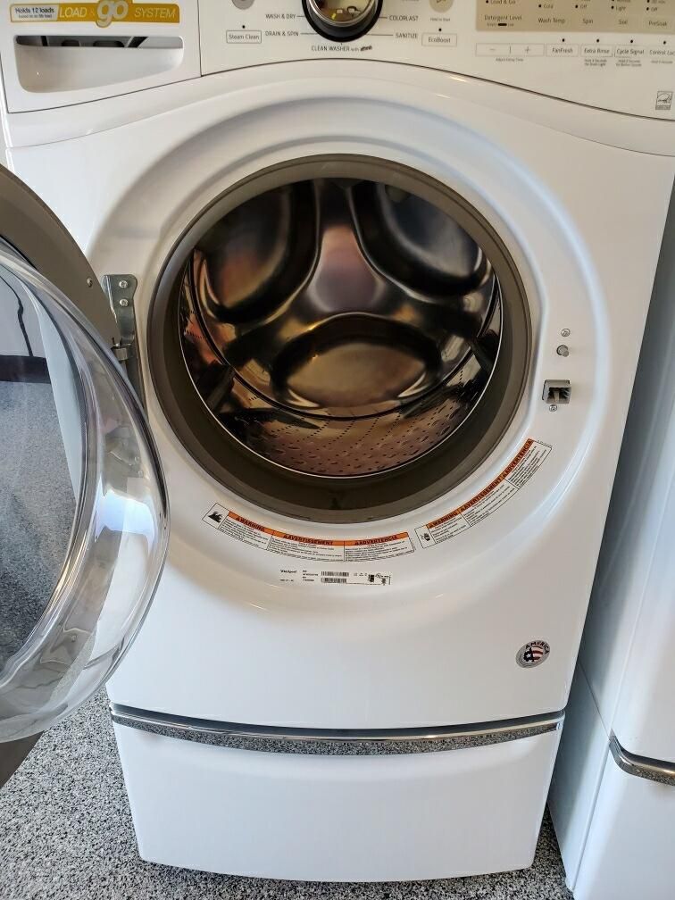 Whirlpool Front Load Washer And Dryer/ Stackable for Sale in Suprstitn Mountain, AZ OfferUp