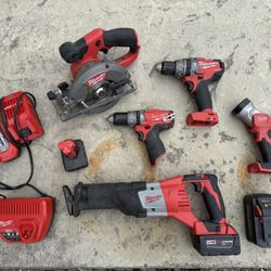Used Milwaukee Tool Kit