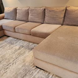 Sofa 3 Piece With 2 Chaise 