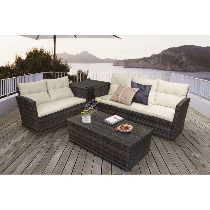 Complete 4pc Set Patio Furniture New