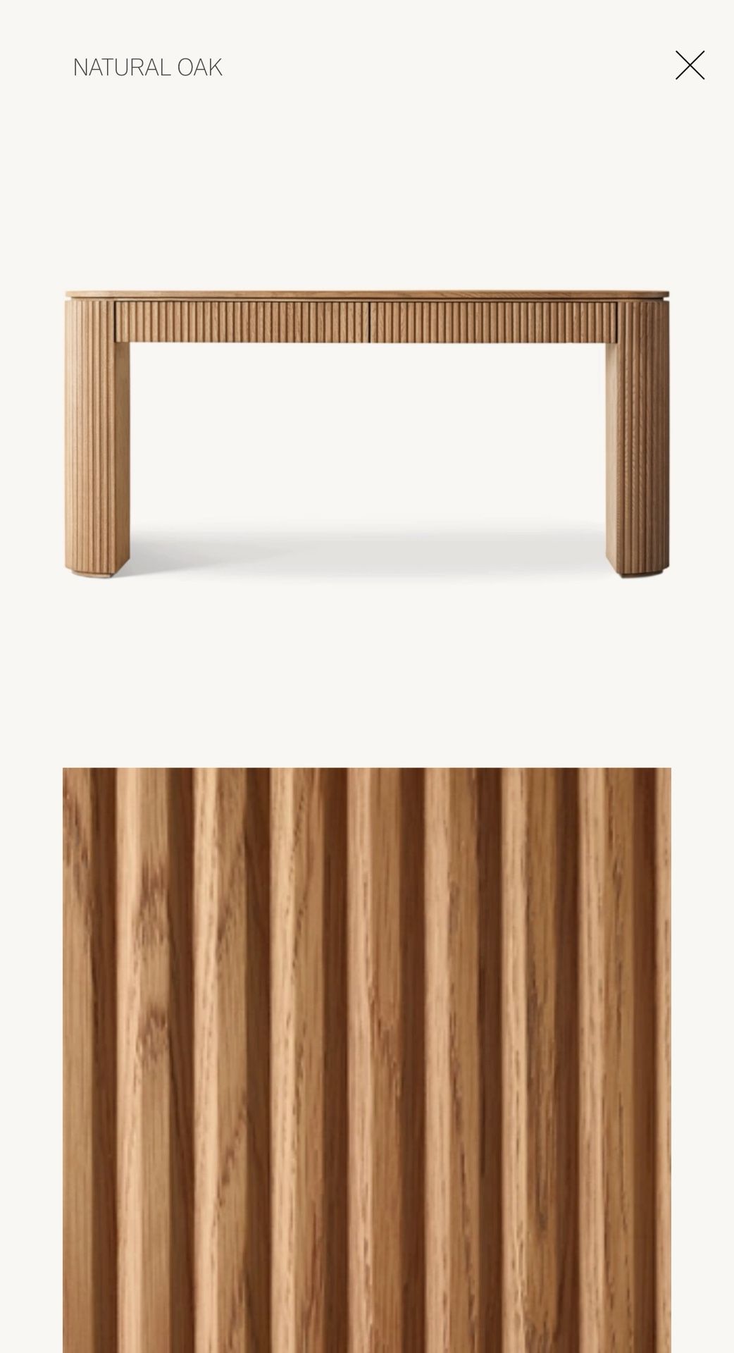 BYRON CONSOLE TABLE WITH DRAWERS RESTORATION HARDWARE