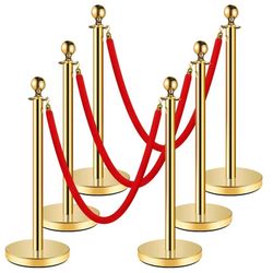 Gold Stanchions Posts