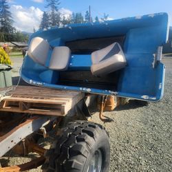 7 1/2 Ft Livingston Fiberglass Boat