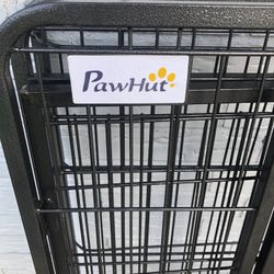 Pawhut heavy duty dog crate kennel