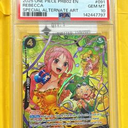 PSA 10  Rebecca SP OP05-091 PRB 02
