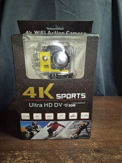 4K Ultra HD WiFi Sports Action Camera