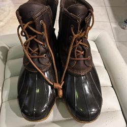 Size 9 Sperry Waterproof Duck Boots 