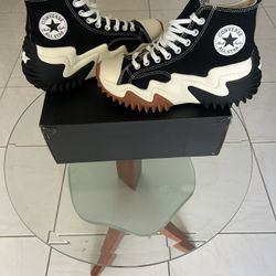 New Rare Converse Run Star Motion Hi Sneakers. Unisex. M 7.5. W 9. 100% Authentic In Original box.