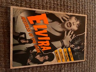Elvira Mistress of the Dark Movie Poster Card