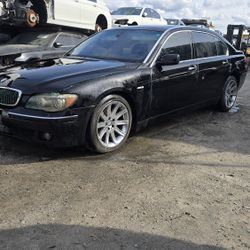 2006 BMW 750LI PARTING OUT PARTS FOR SALE PARTES