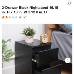 Woody Home Night Stand 