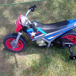 Captain America powerwheel Motorcycle