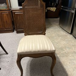 Thomasville Cane Back Dinning Side Chair, Vintage