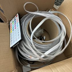 Firlar LED Trampoline Lights 39ft,Remote Control Trampoline Rim Waterproof LED Lights for Trampoline,16 Colors Change with Remote, Bright to Play at N