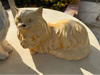 Ceramic Cat Lifesize