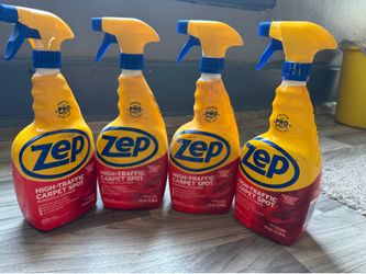 Zep High-Traffic Carpet Spot Remover & Cleaner 32 oz (Lot of 4)