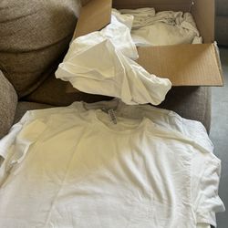 24 White Shirts All Sizes Xs-xl All New In Box 