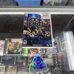 Rockband 3 Wii $45 Gamehogs 11am-7pm