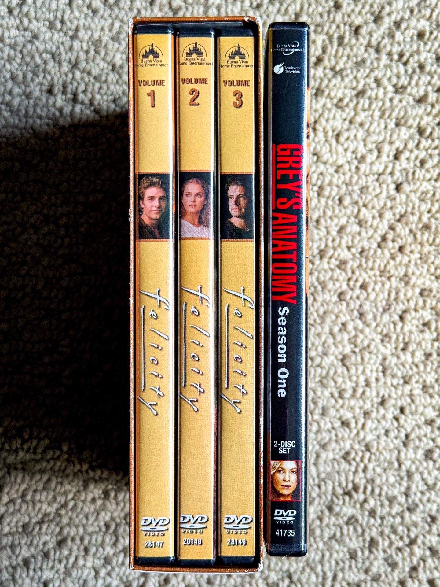 📺 Throwback TV Drama Duo – Grey’s Anatomy + Felicity Season 1 – $15!