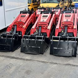 Brand New Derette V1000 25HP Kubota Or Perkins Skid Steer 