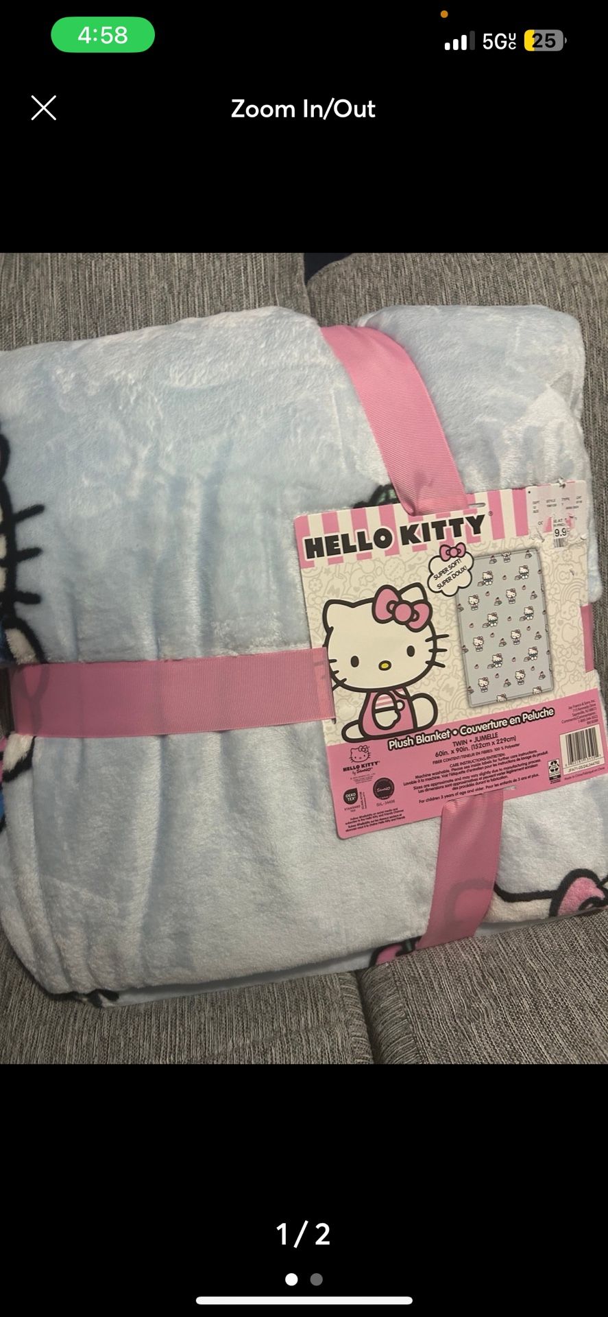 hello kitty blanket