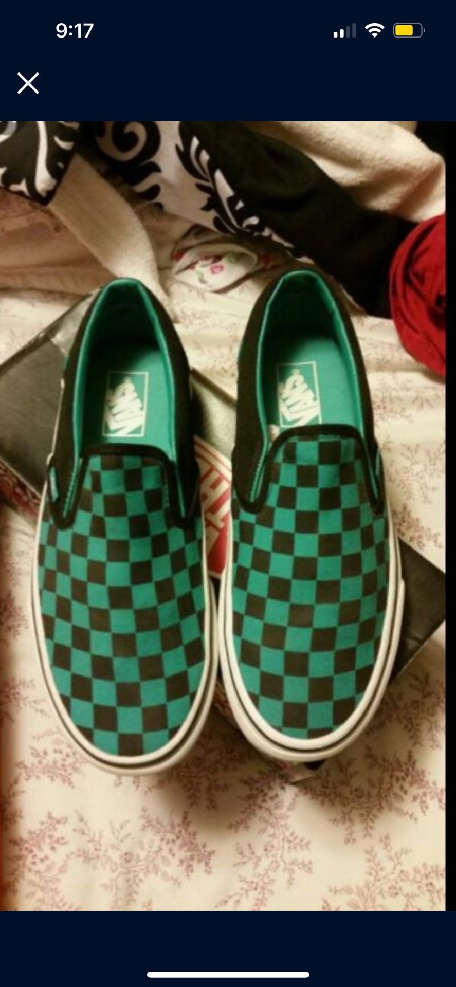 Checkered Vans