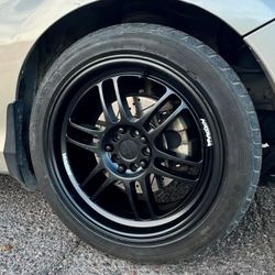 18x8 Katana Wheels And Tires 235/45/18 Radar 