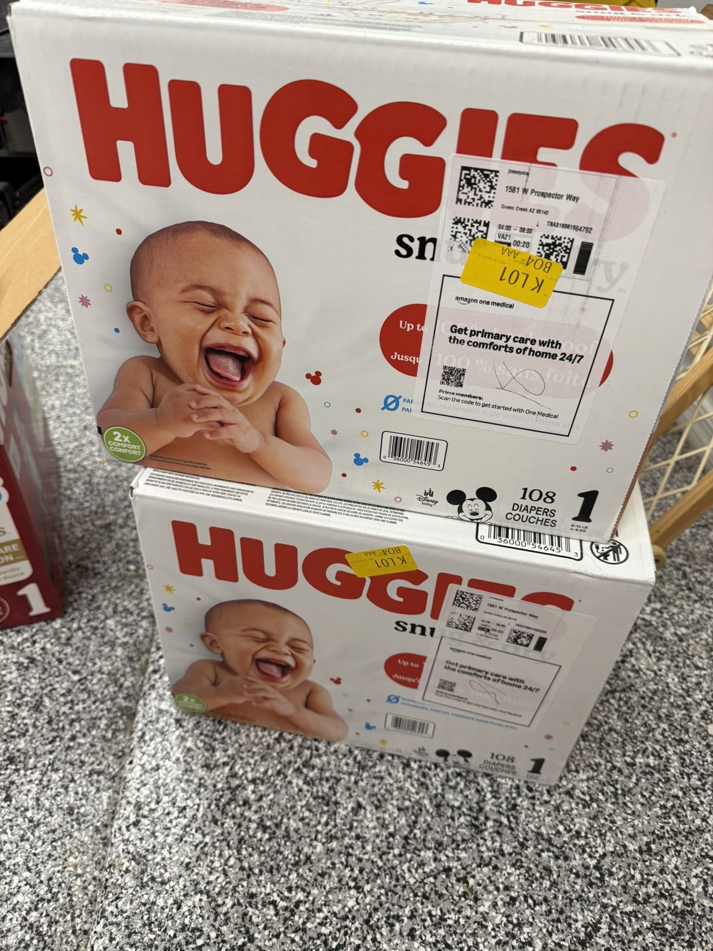 Huggies Snug And Dry 108 Count 