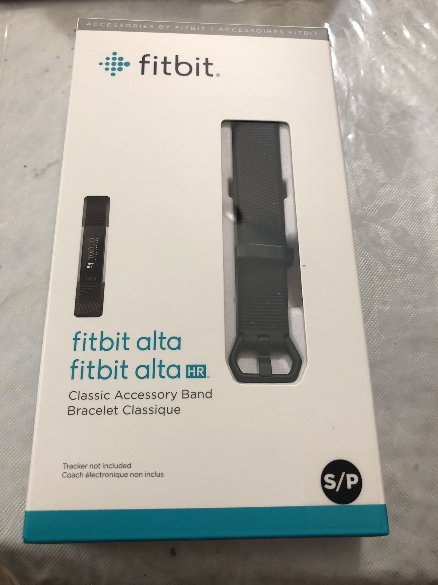 NEW IN BOX FITBIT ALTA HR BAND ONLY SIZE S/P