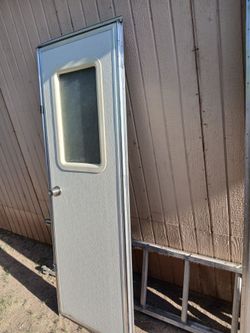 Travel Trailer Door