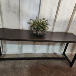 Long Wood Sofa Table / Console Table