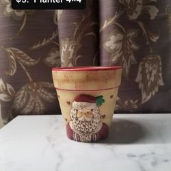 Xmas Santa planter 