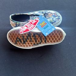 Vans x Disney Pixar Toy Story Slip-On Shoes – New With Tags
