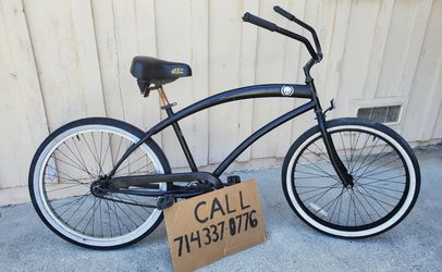 Men's 26 Inch Skull X Bones Beach Cruiser