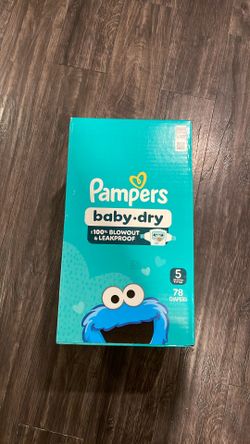 Pampers  size 5 new $25