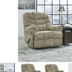 Oversized Manual Recliner 