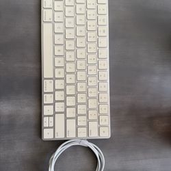 Apple Keyboard With Charger 