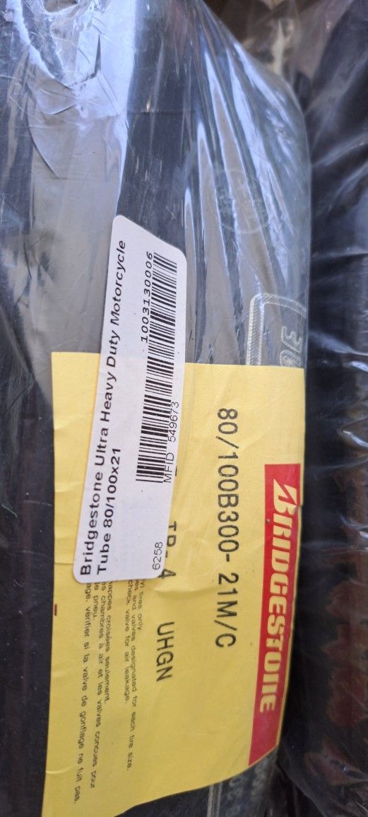 Bridgestone Ultra Heavy Duty Motorcycle Tube