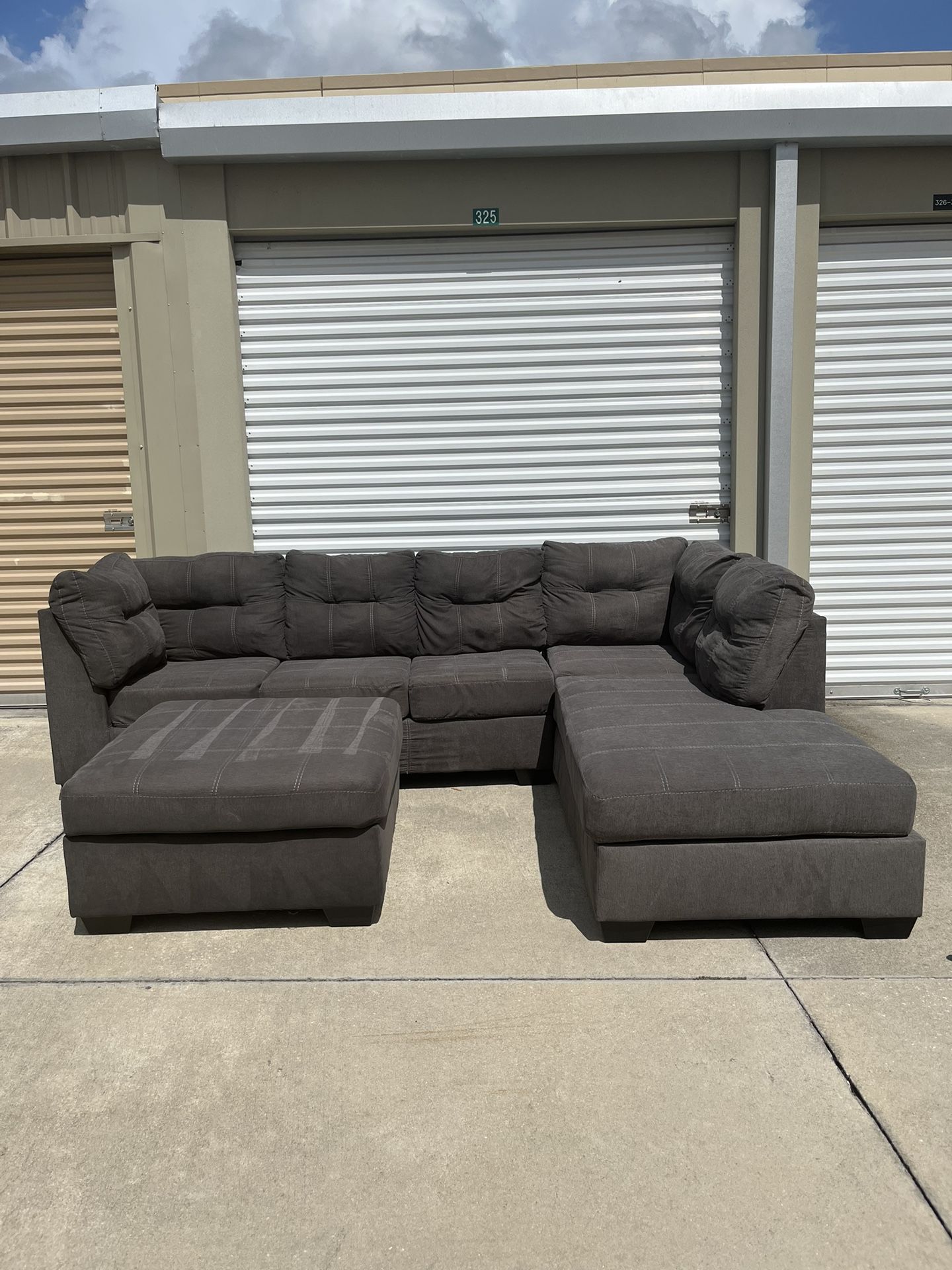 Gray Sectional Couch