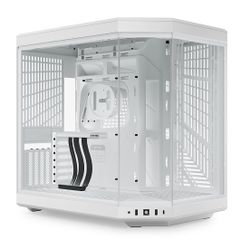 Brand New HYTE Y70 ATX Mid-Tower Case - White Model:CS-HYTE-Y70-WW No LCD screen in front Case only