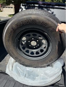 Unused Spare tire & wheel for 2023 GMC Sierra 1500