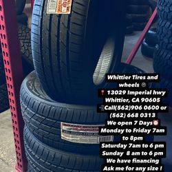 SET OF NEW TIRES 255/55R20 ARROYO , INCLUDING MOUNTING AND BALANCING. ASK ME FOR ANY SIZE OR BRAND