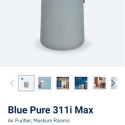
Air Purifier, Blue Pure 311i Max Rooms
