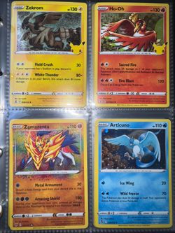 Pokemon Legendary Birds Lot