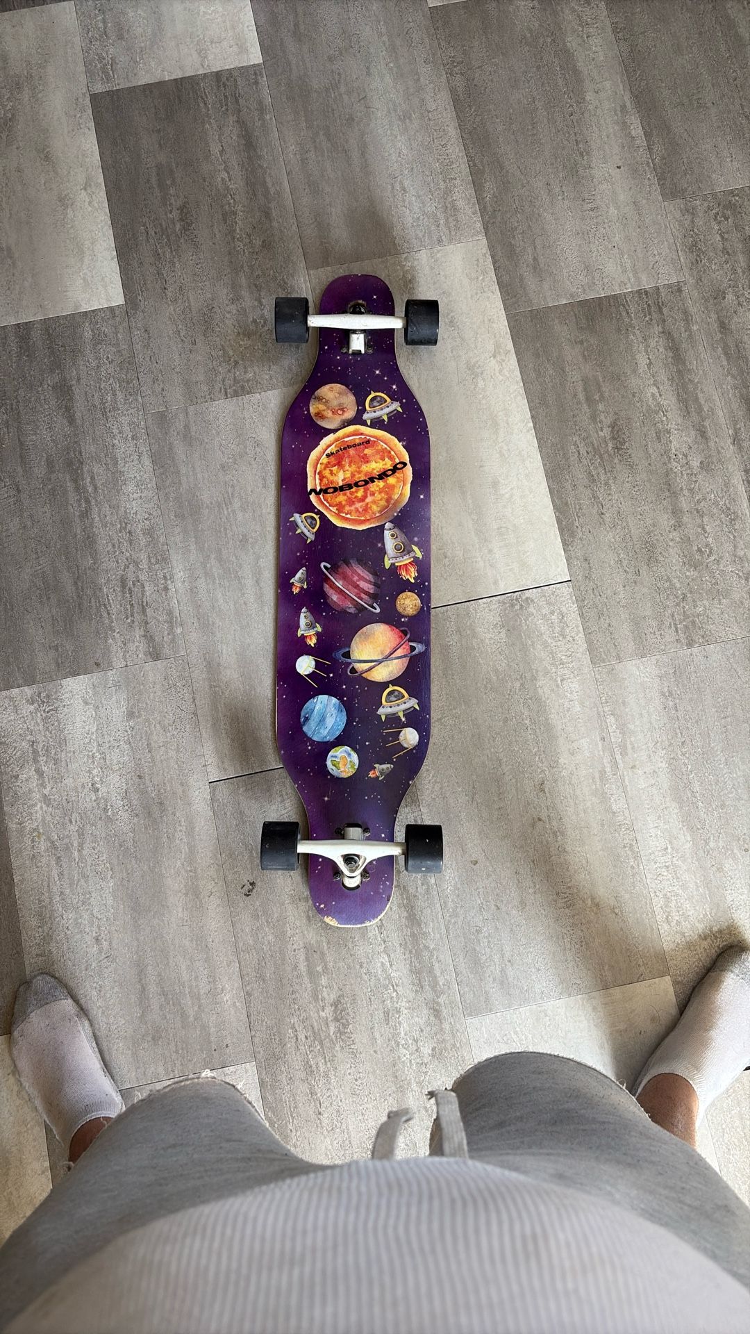 Nobondo Space Themed Skateboard