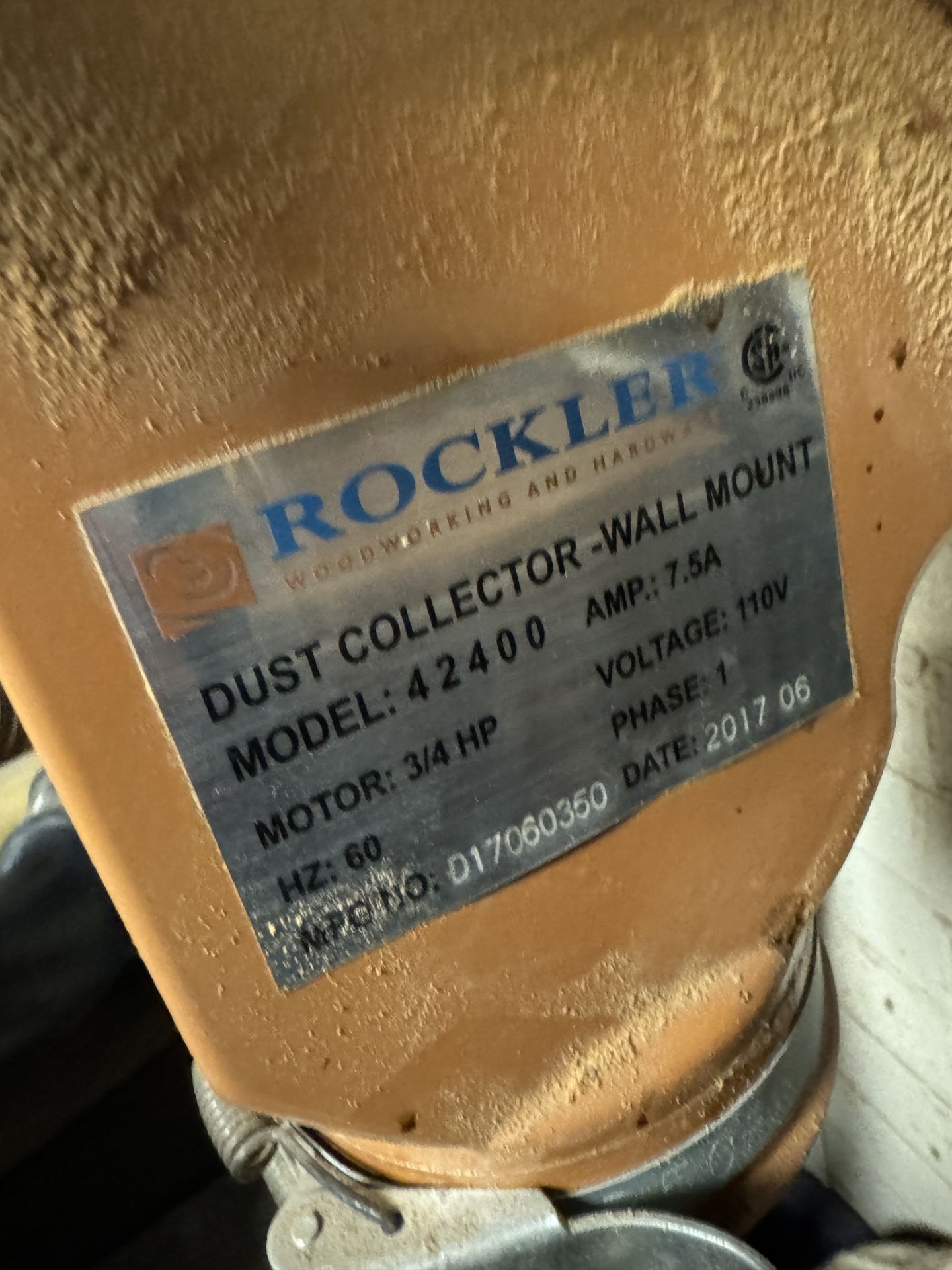 Rockler Dust Collector 42400