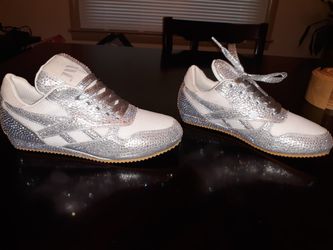 Rhinestone Studded Sneakers...BRAND NEW