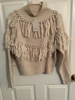 Fate Fringe Pullover Sweater